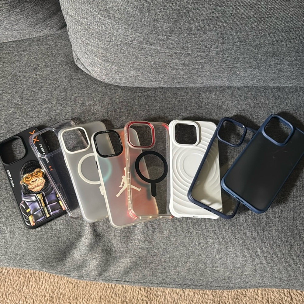 Various iPhone 15 Pro Max Cases Bundle